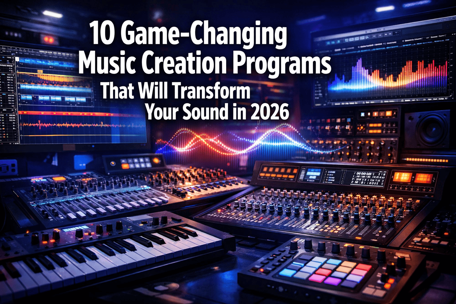 10 Game-Changing Music Creation Programs That Will Transform Your Sound in 2026