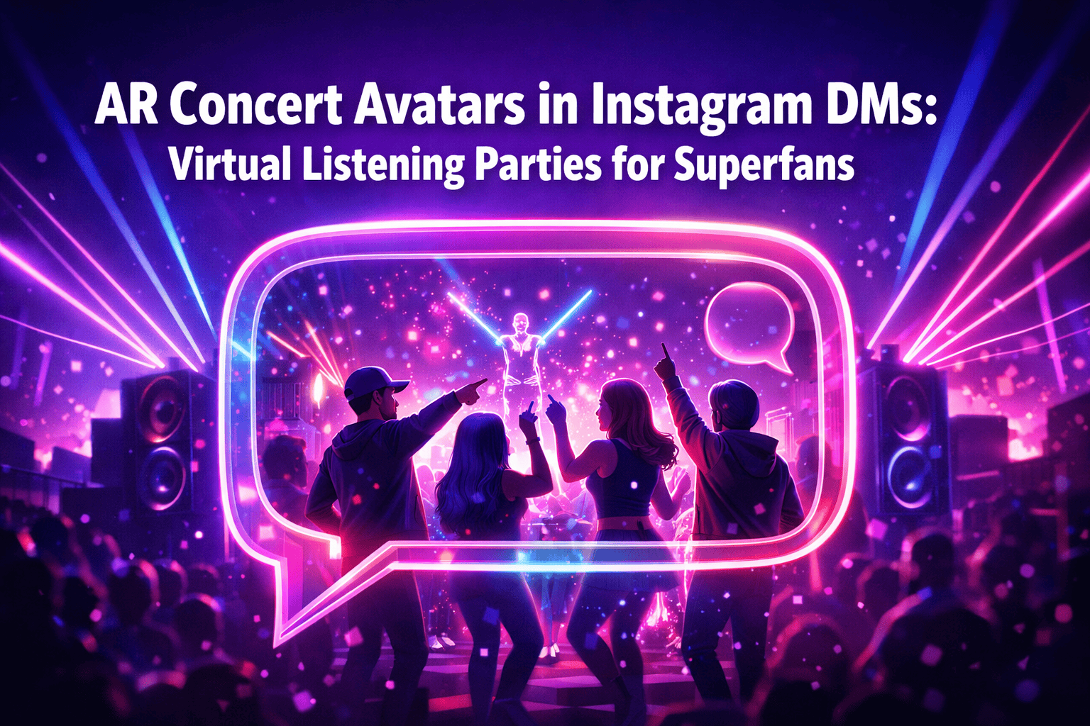 AR Concert Avatars in Instagram DMs: Building Superfan Immersion with Real-Time Virtual Listening Parties