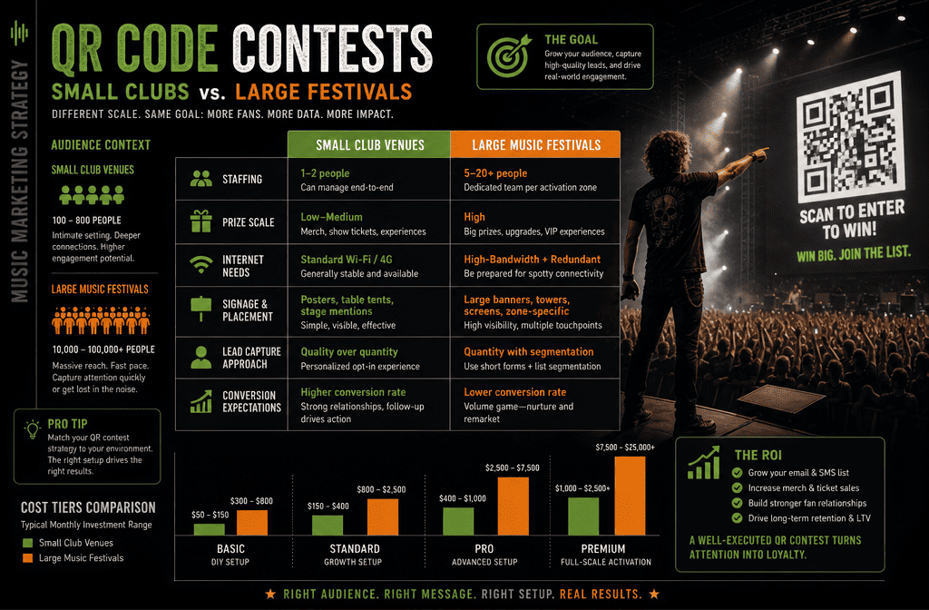 Creative Ways Bands Can Use QR Code Interactions Beyond Dance Contests