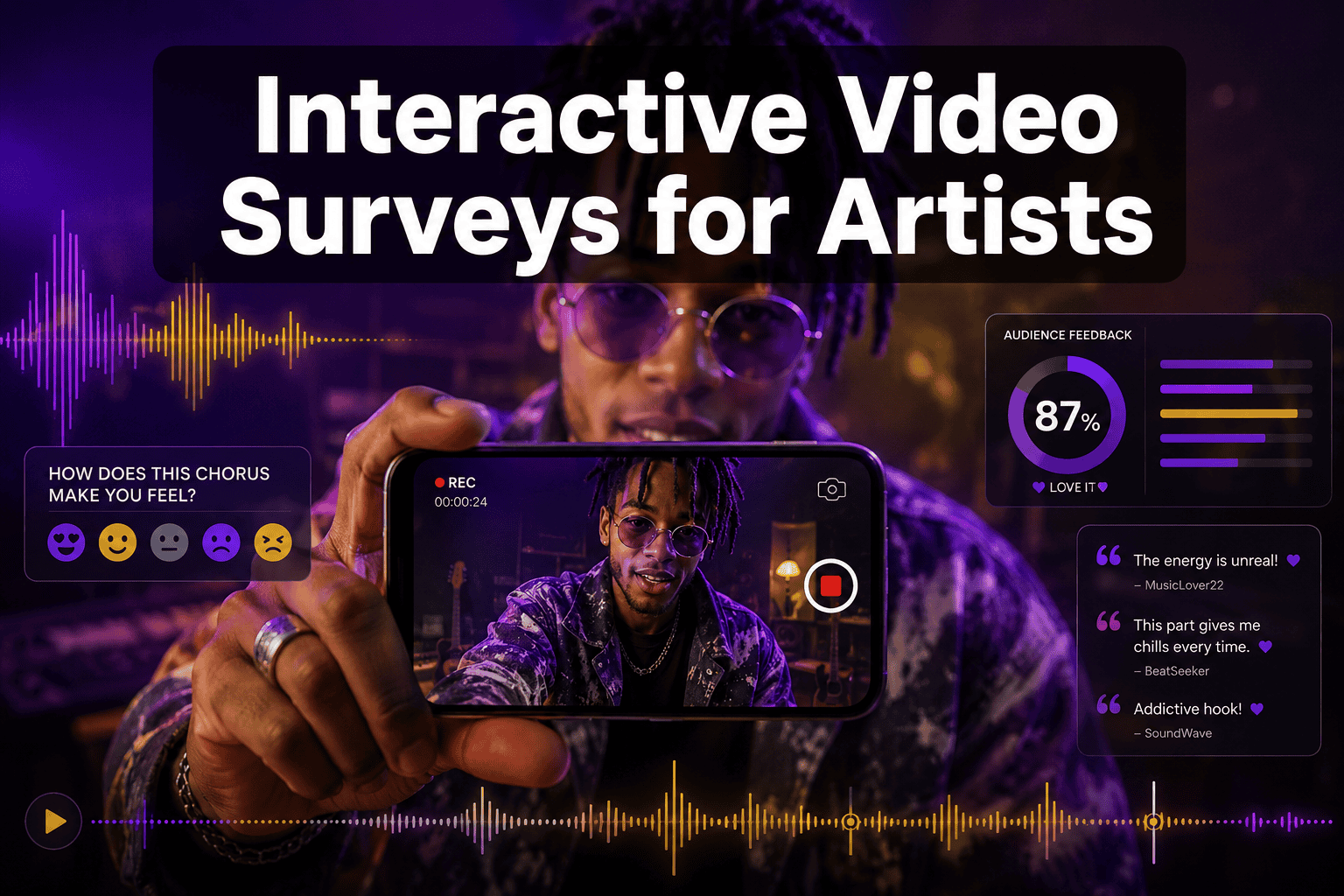 Interactive Video Surveys for Artists: How to Replace Boring Forms with On-Camera Fan Feedback Clips