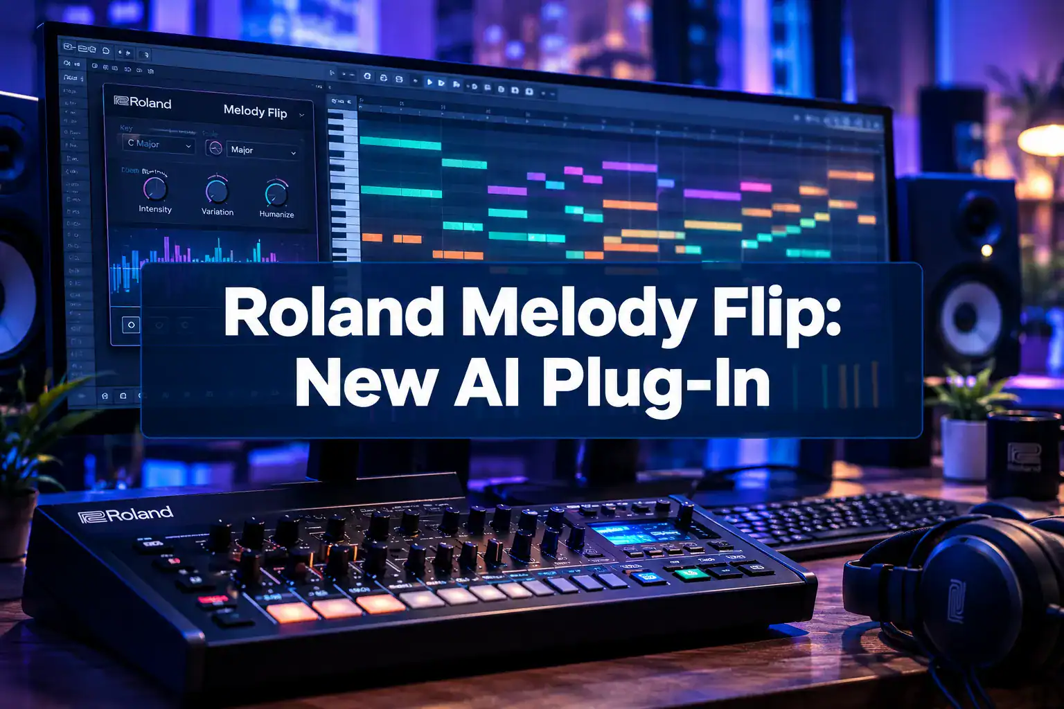 Roland Melody Flip: New AI Plug-In Delivers Instant DAW Melody Inspiration
